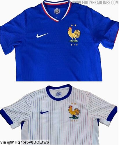 France Euro 2024 Home & Away Kits  (2)